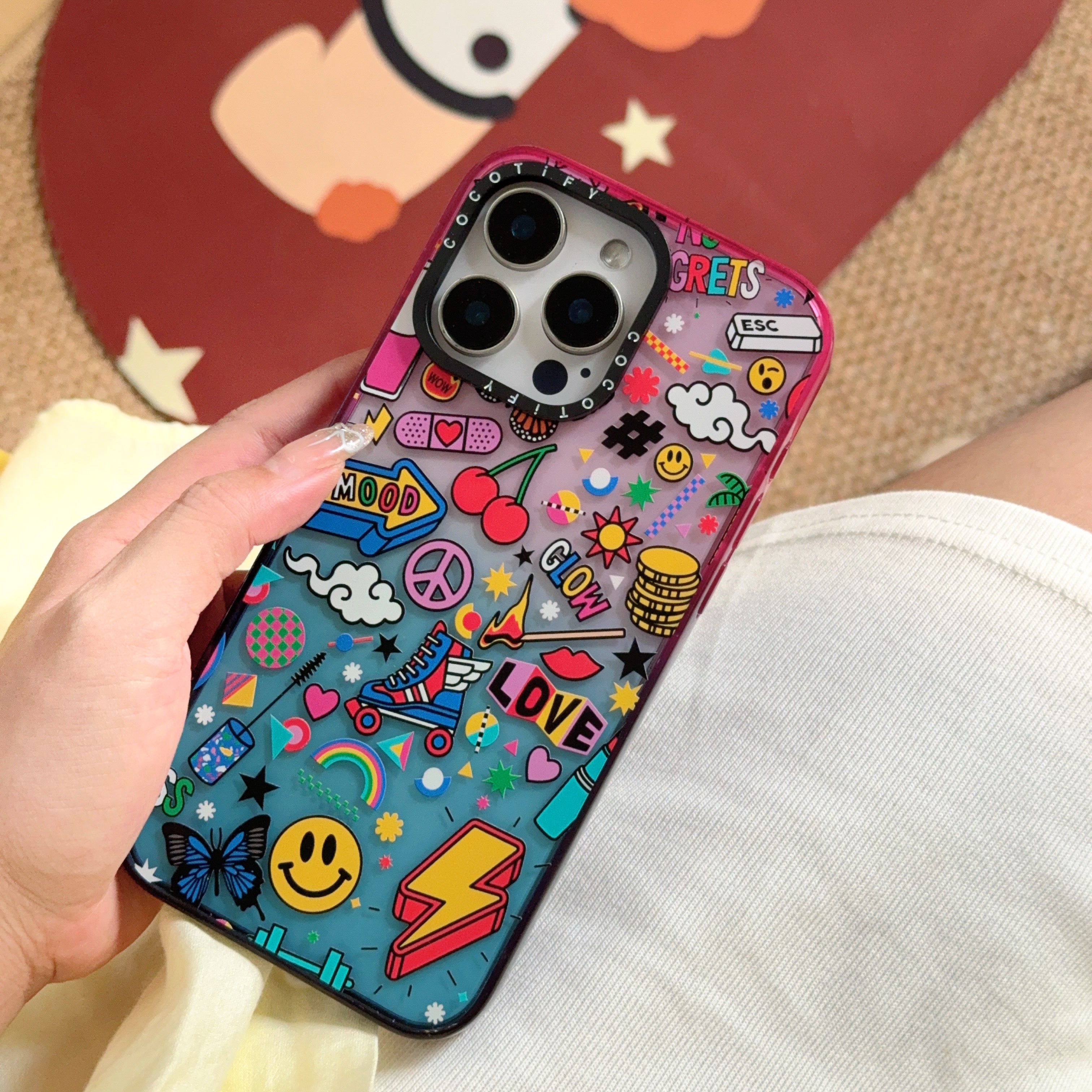 Vibe Pop Holographic Phone Case | Bold, Fun & Full of Personality