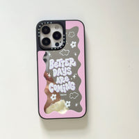 Feel-Good Vibes Aesthetic iPhone Case